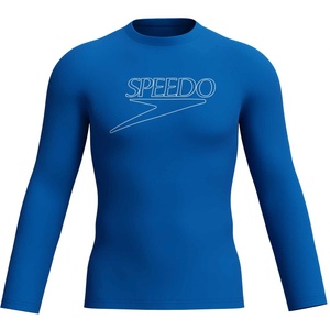 Speedo Блуза с uv защита end+ l/s logo rash guard am (8-a000164004)