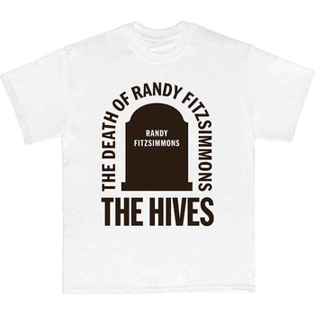 The Hives Риза Randy Gravestone Unisex White M (HIVETS03MW02)