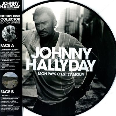 Johnny Hallyday - Mon Pays C'est L'amour (Picture Disc) (LP) (0190295603632)