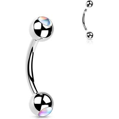 Šperky4U piercing do obočí OB1009-G