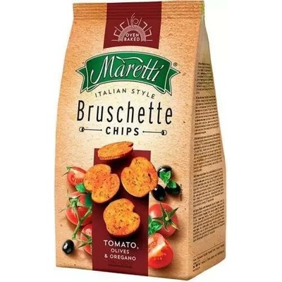 Maretti bruschetta s rajčaty, olivami a oregánem 140 g