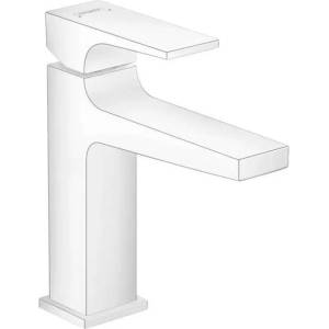 Hansgrohe Metropol - Смесител за умивалник с изпускателен клапан „Push-Open, матово бял 32507700 (32507700)