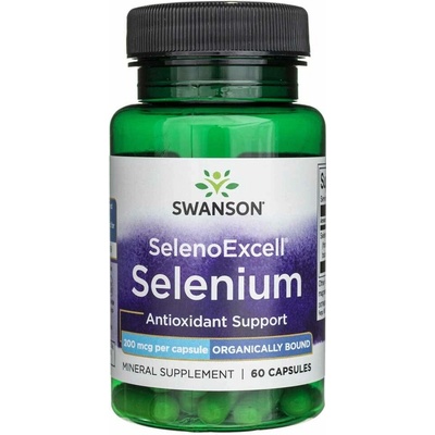 Swanson Selén SelenoExcell 200 mcg 60 kapsúl