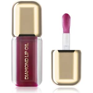 Dermacol Diamond Lip Oil тониращо олио за устни с увеличаващ ефект цвят 06 Berry Bloom 4ml