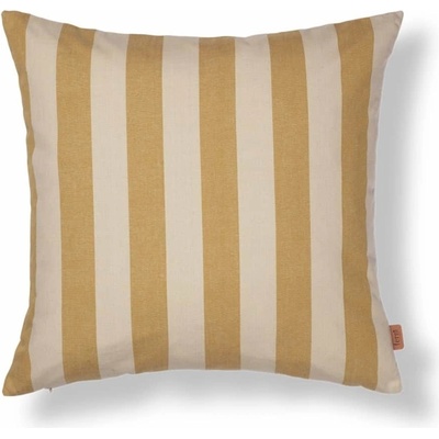 ferm LIVING Vonkajšia Strand Warm Yellow/Parchment 50 x 50 cm