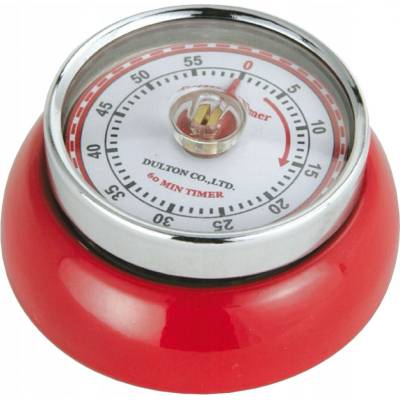 Kuchyňská magnetická minutka Speed Retro červená - Zassenhaus
