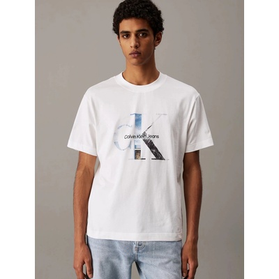 Calvin Klein pánské bílé tričko J30J327483