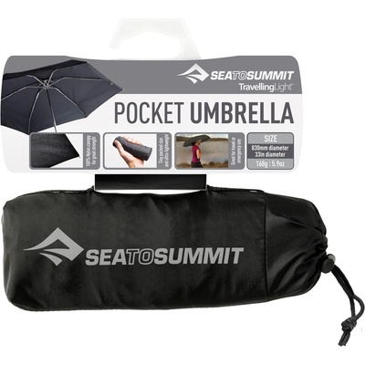 Sea to Summit Чадър Sea to Summit Adult Umbrella - Black