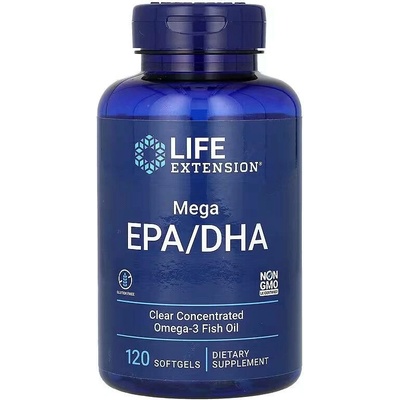 Life Extension Mega EPA/DHA 120 gelové tablety