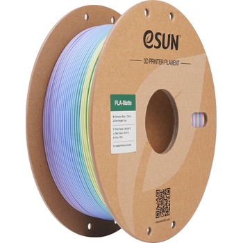 eSUN PLA-Matte Rainbow Macaron - 1, 75 mm / 1000 g (PLA-MTRB175O-MA1P1)