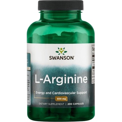 Swanson L-Arginine 500 mg [200 капсули]