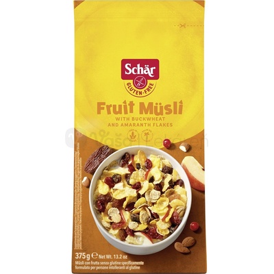Schär Fruit Müsli bezgluténové müsli s ovocím 375 g