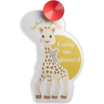 Sophie la Giraffe Светещ знак Sophie la Giraffe - Бебе в колата (S470213)