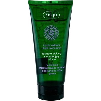 Ziaja Herbal bylinný šampon proti nadměrnémé tvorbě mazu 200 ml