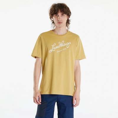 Lundhags Järpen Logo T-Shirt Straw