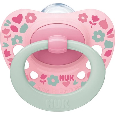 Nuk cumlík Signature box sv.ružová