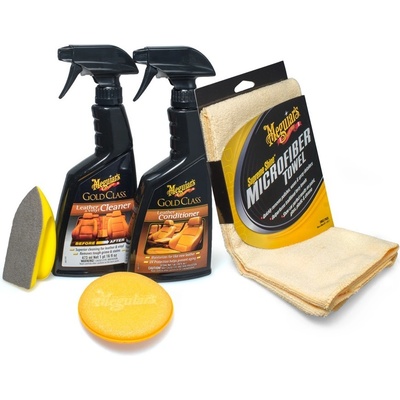 Meguiar's Heavy Duty Leather Care Kit