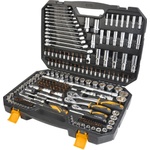 TOLSEN TOOLS Tolsen Комплект ръчни инструменти в куфар, гедоре, тресчотки, 216 бр (15147)