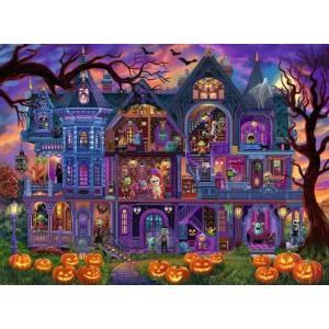Ravensburger - Puzzle Monster House Party 100XXL - 100 piese