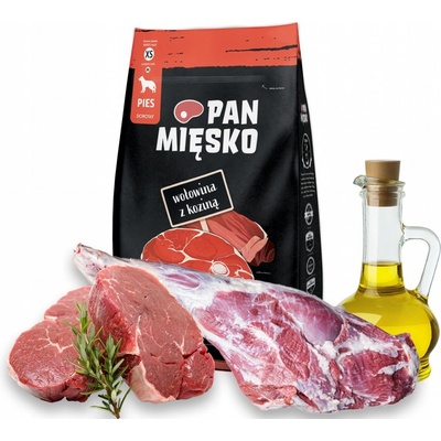 Pan Mięsko Hovädzie a kozie mäso XS 9 kg