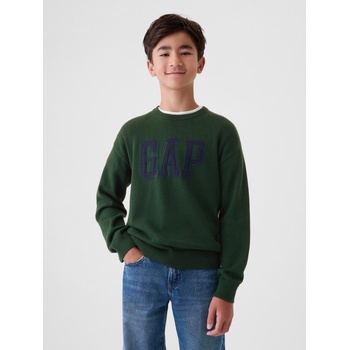 GAP Детски пуловер с логото на GAP GAP | Zelen | Момчешки | 116/122