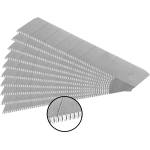 Extol Резервно острие за нож за тапети, 10 броя, 18x100x0, 5 mm, чупливо, стомана SK5, HRC 64, назъбен режещ ръб