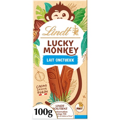 Lindt Lucky Monkey mléčná 100 g
