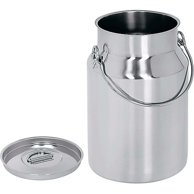 Nádoba na mléko z nerezové oceli s víkem 2 l | CONTACTO, 3031/002 inox