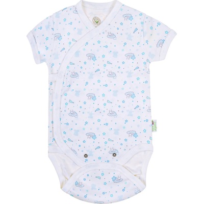 Bio Baby Боди с къс ръкав Bio Baby - Органичен памук, 74 cm, 6-9 месеца (97220104)