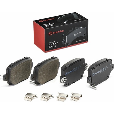 Sada brzdových platničiek kotúčovej brzdy BREMBO P09030