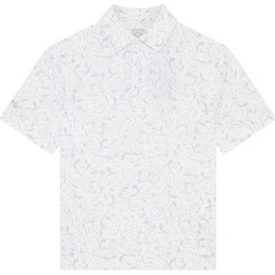 Callaway Jr polo Floral Print - bílé