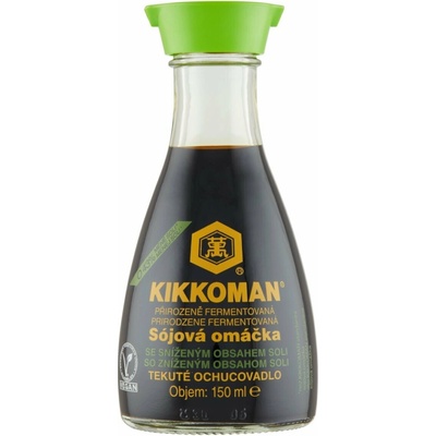 Kikkoman Sójová omáčka s nízkym obsahom soli 150 ml