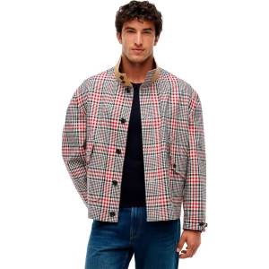 Tommy Hilfiger Палто Tommy hilfiger MW0MW45007 coat - Grey (Red Check 01)