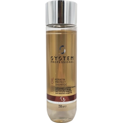 Wella LuxeOil Keratin Protect Shampoo 250 ml