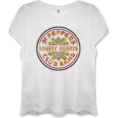The Beatles Sgt Pepper (Fitted) White M Дамски Риза (<![CDATA[BTTRTS01LW02]]>)