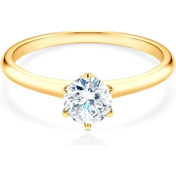 SAVICKI Годежен пръстен The Journey: злато, лабораторен диамант