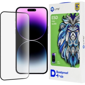 LITO Протектор за iPhone 14 Pro Max - Lito D+ Pro Dustproof - Черен