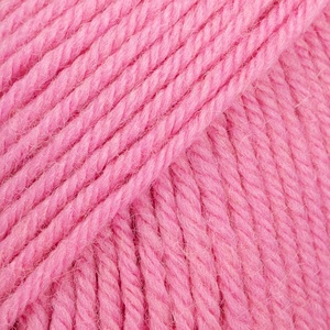 DROPS Design Karisma Uni Colour 33 Medium Pink Плетива прежда (101033)