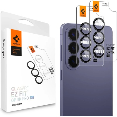 Spigen Протектор за камера за Samsung Galaxy S26 Plus - Optik. tR EZ Fit Pro HD (2 pack) - Spigen - Черен