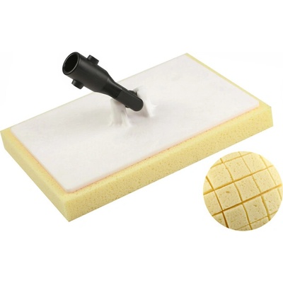 Hladítko PRO5 Vario s molitanom rastrovaným jemným profi 300 x 200 x 30 mm na tyč