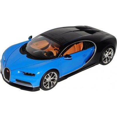 Maisto Bugatti Chiron modrá stavebnice auta 1:24