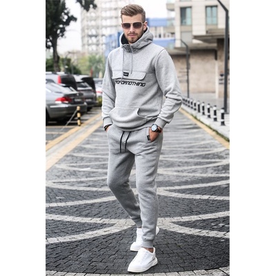 Madmext Мъжки спортен комплект 5643 - Сив #321140 (321140_Сив)