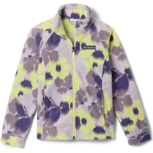Columbia Детско поларено яке Columbia Kid's Benton Springs II Printed Fleece Fleece jacket - Shale Purple Ikatbloom - размер XXS (703-6864-0211)