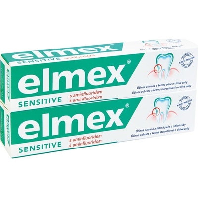 Elmex Sensitive Whitening 2 x 75 ml