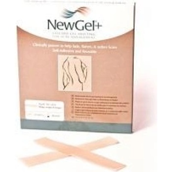 NEW GEL 101S Náplast na jizvy 2,5x15,2 cm béžová 1 ks