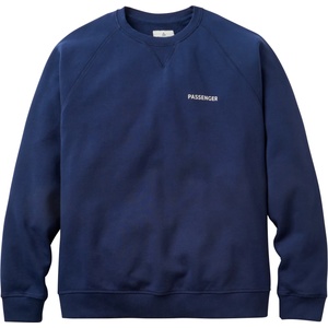 Passenger Мъжки пуловер Passenger Roamer Organic Cotton Sweatshirt Jumper - Rich Navy (017-4534-0211)