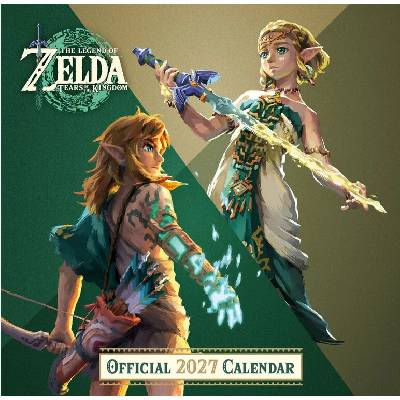 Oficiální nástěnný Nintendo s plakátem: The Legend Of Zelda SQ 30,5 x 30,5|61 cm 2027