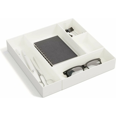 Bigso Emma Paper Laminate organizér do šuplíku bílá