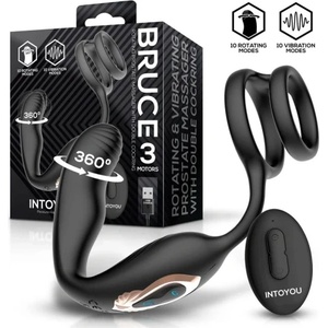 INTOYOU Простатен стимулатор с ротация и дистанционно Bruce