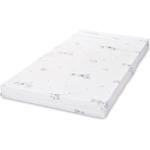 Lorelli Детски матрак Lorelli - Classic, 70 х 140 cm, бежов с коте и жирафче (10160086301) - baby
